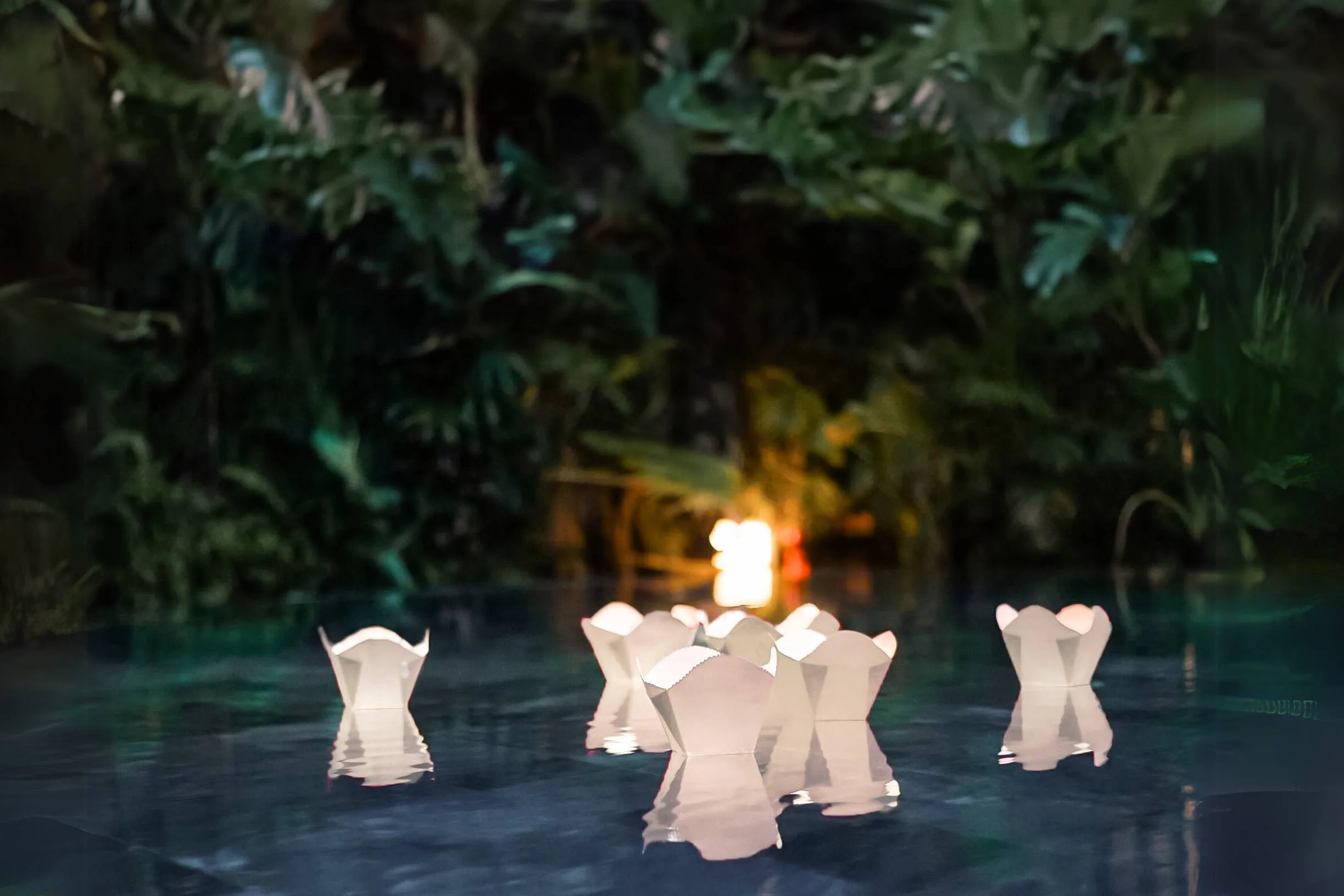 Evening Wishing Lantern Ceremony