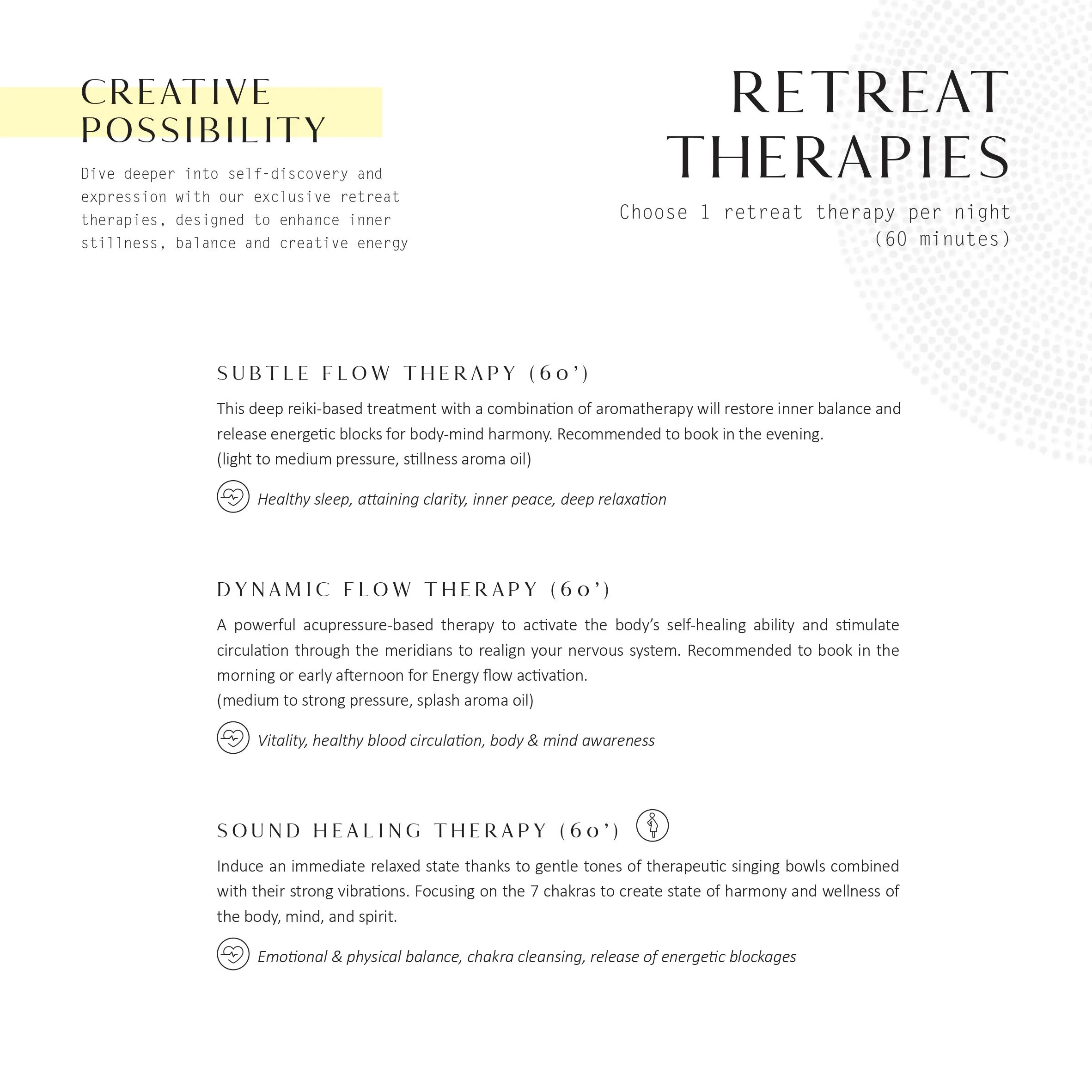 TIA RETREAT INCLUSIVE MENU-EN-2024