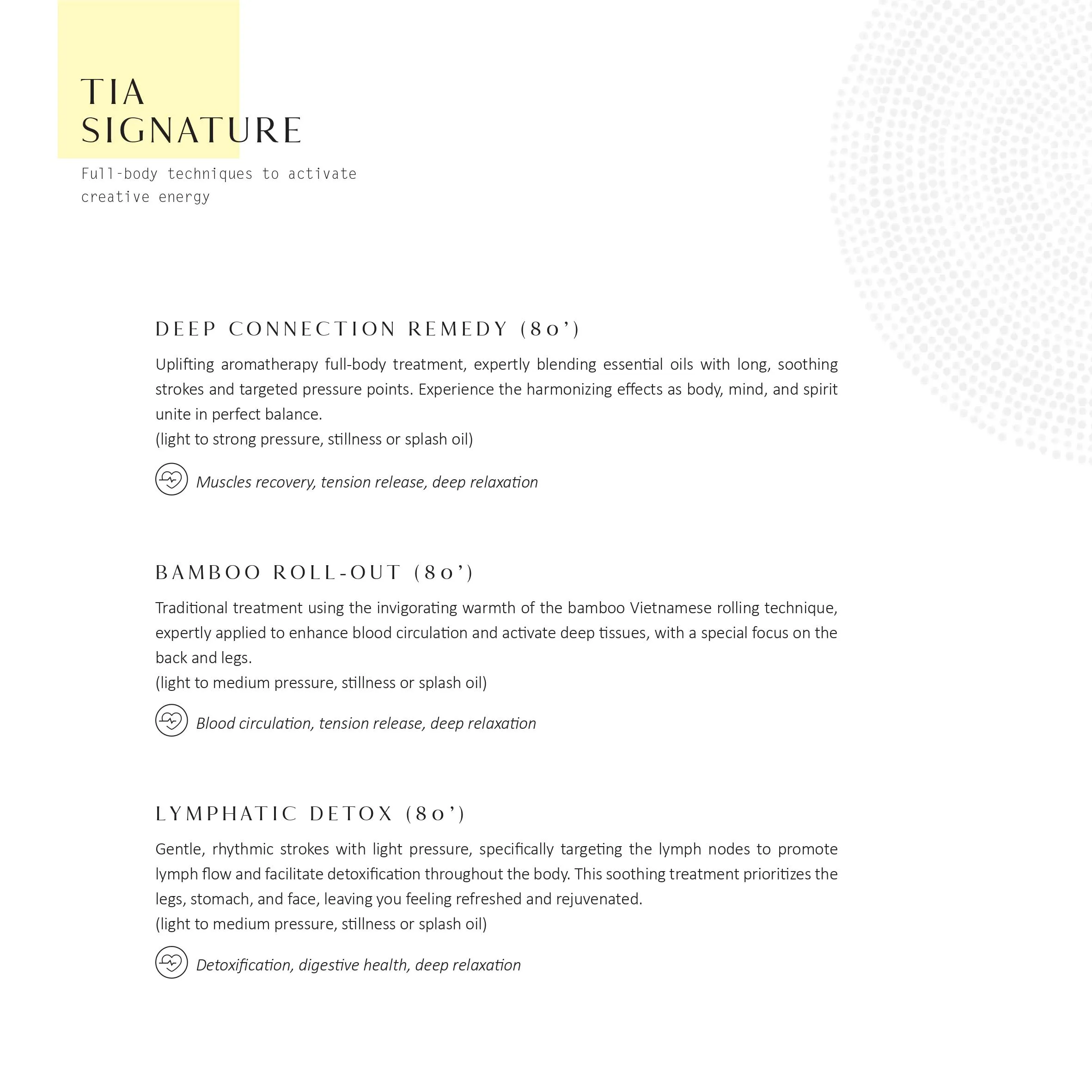 TIA RETREAT INCLUSIVE MENU-EN-2024