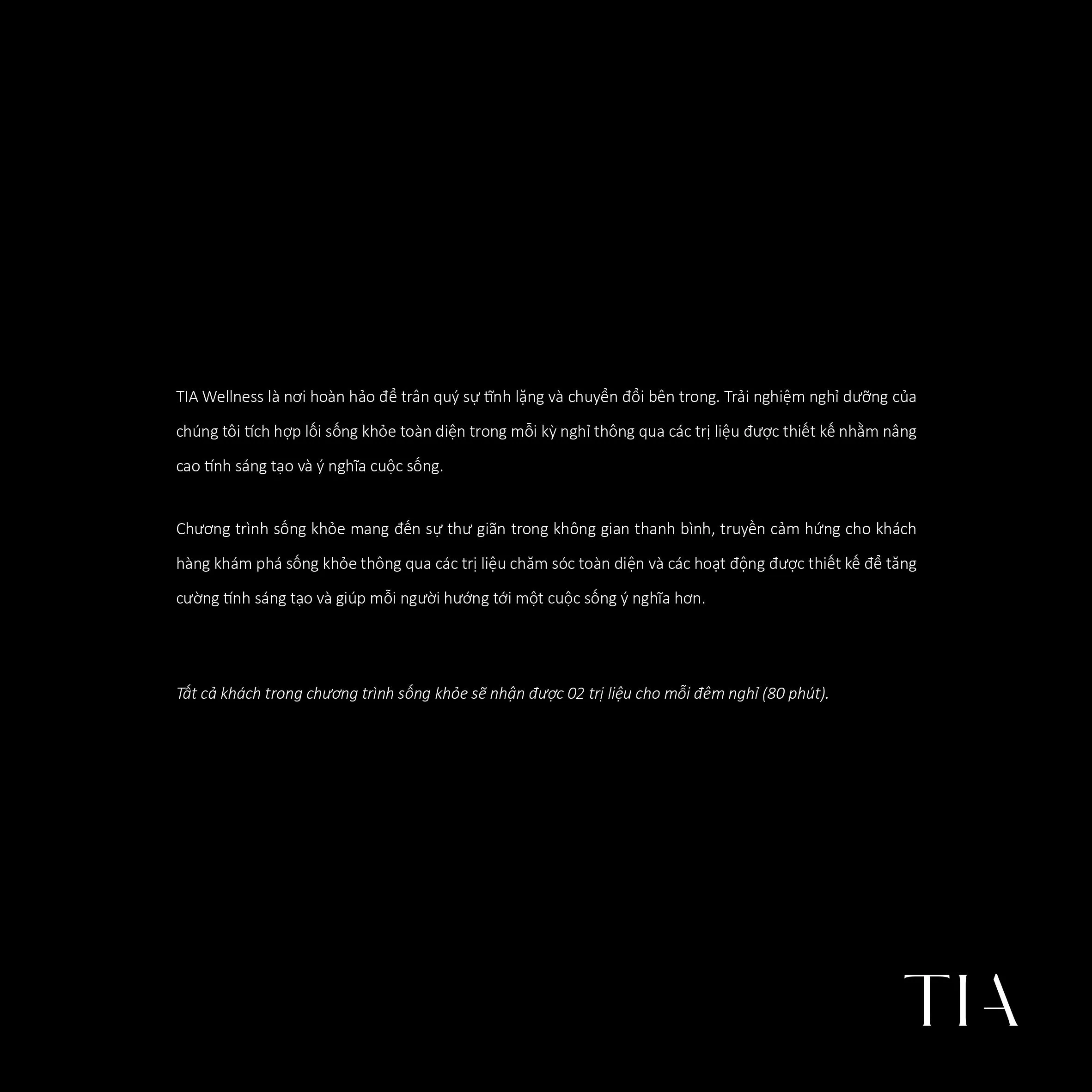 TIA WELLNESS INCLUSIVE MENU VN 2024