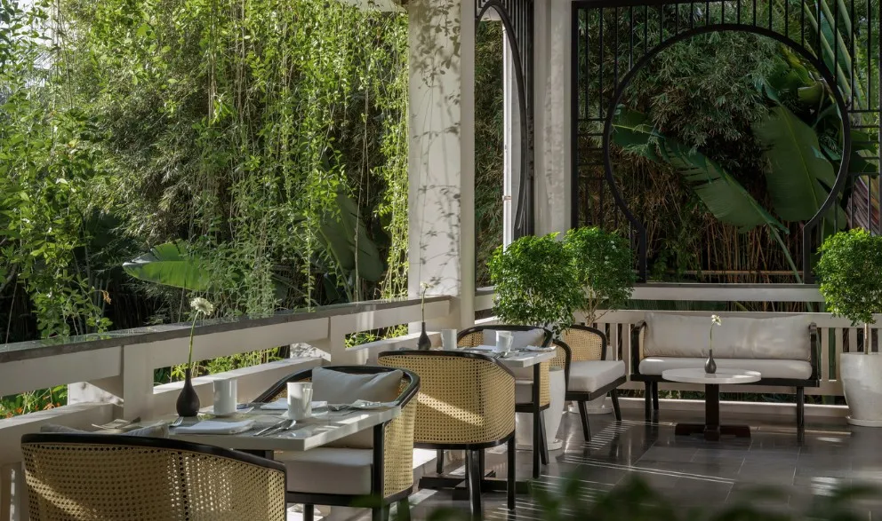 The Dining Room of TIA wellness resort