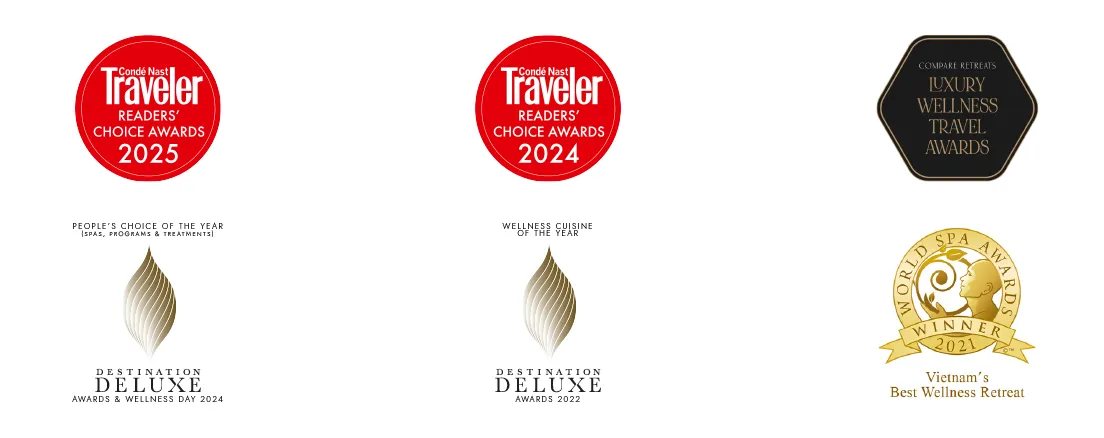 LOGO AWARDS of TIA WELLNESS RESORT