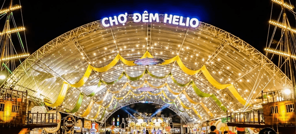 Helio Night Market in Da Nang