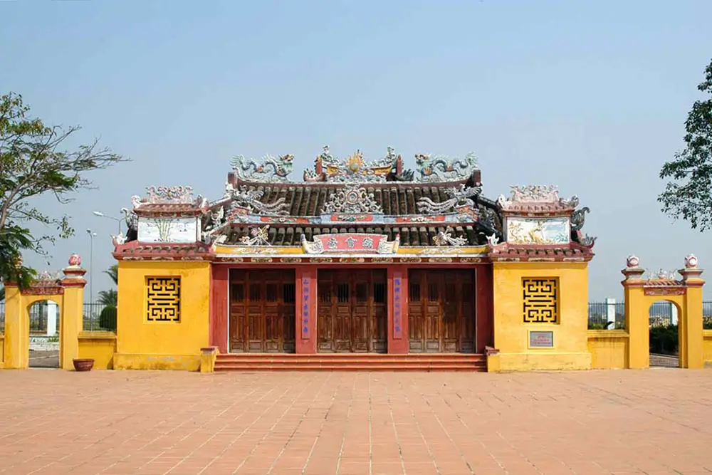 Địa chỉ đỏ di tích Đình làng Nại Nam