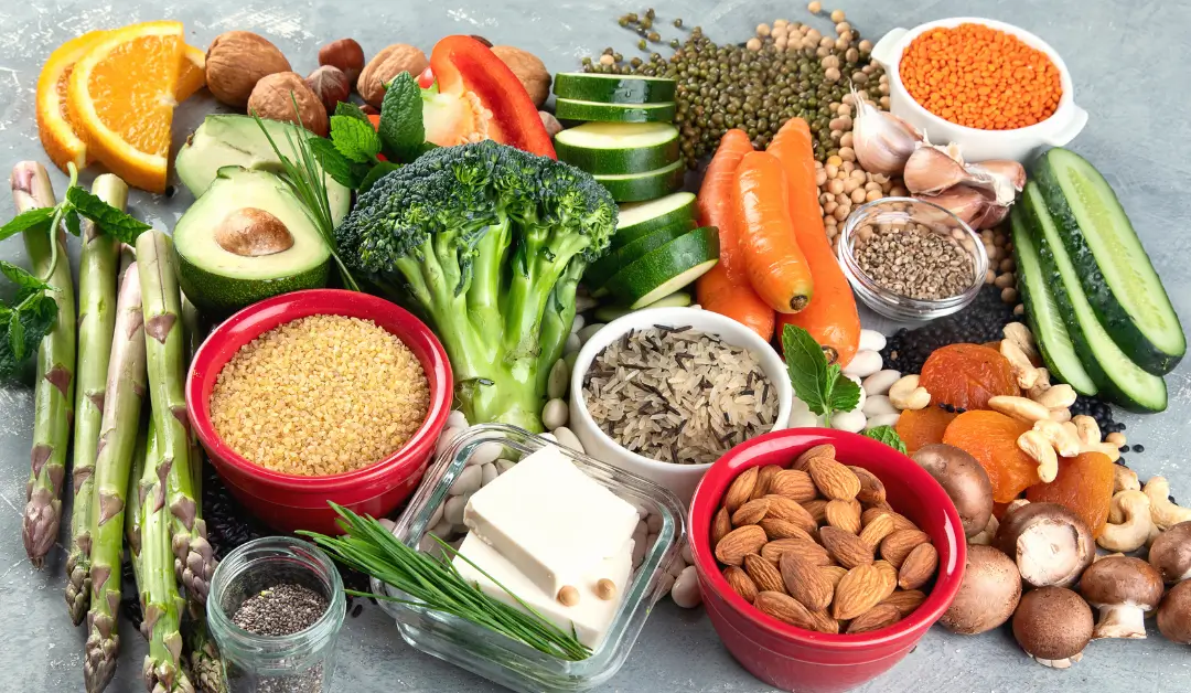 Plant-based means eating mostly whole foods that come from plants