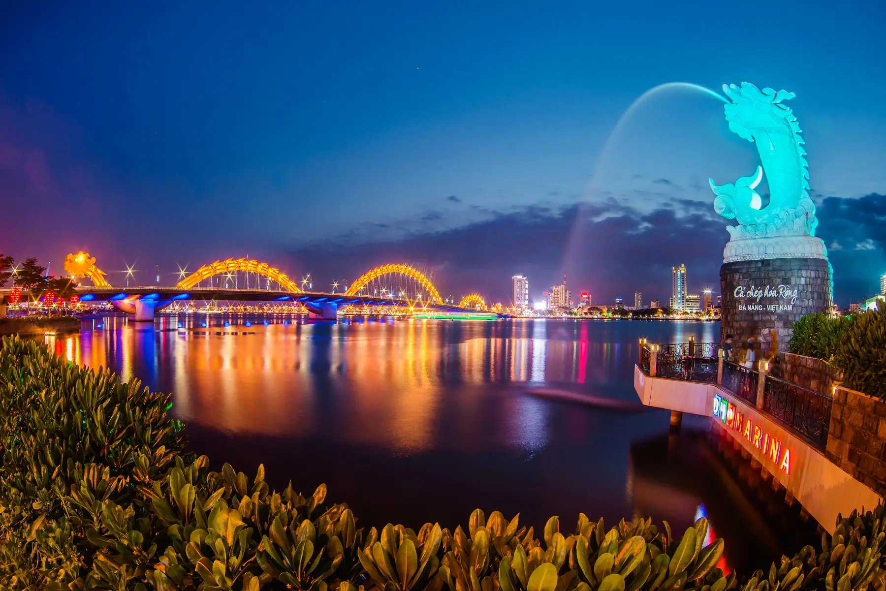 Da Nang is a famous city in Central Vietnam