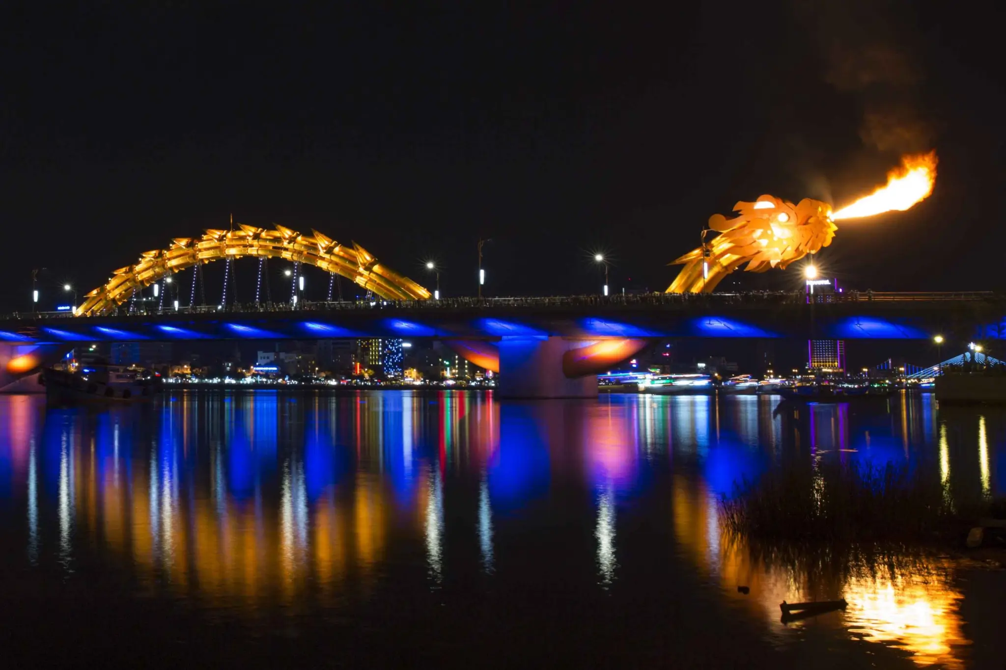 Dragon Bridge Fire Show Schedule
