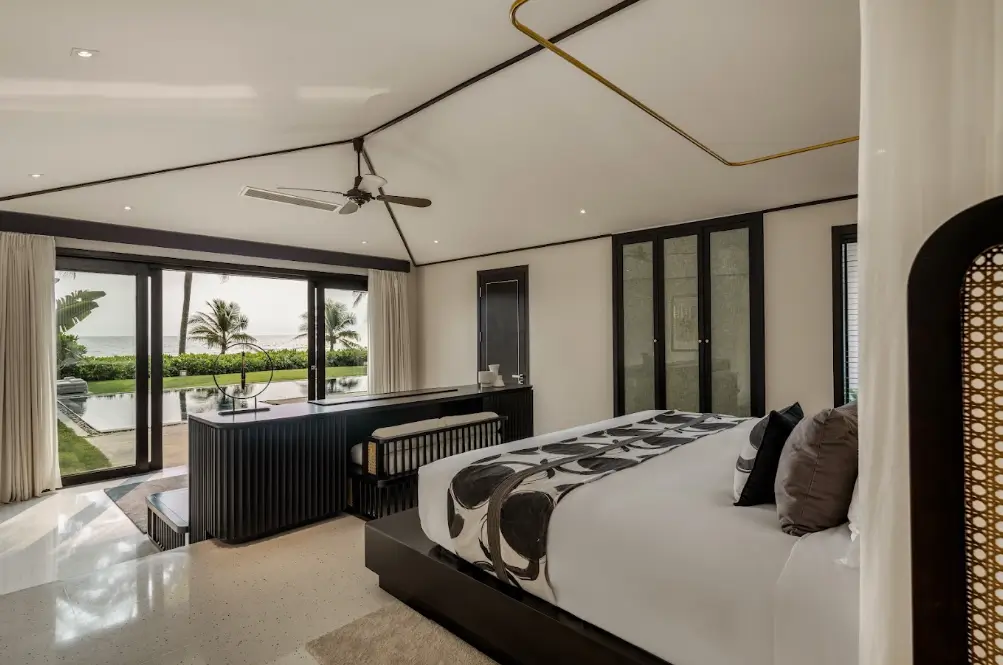 Không gian thiết kế sang trọng tại biệt thự 3 phòng ngủ tại TIA Wellness Resort