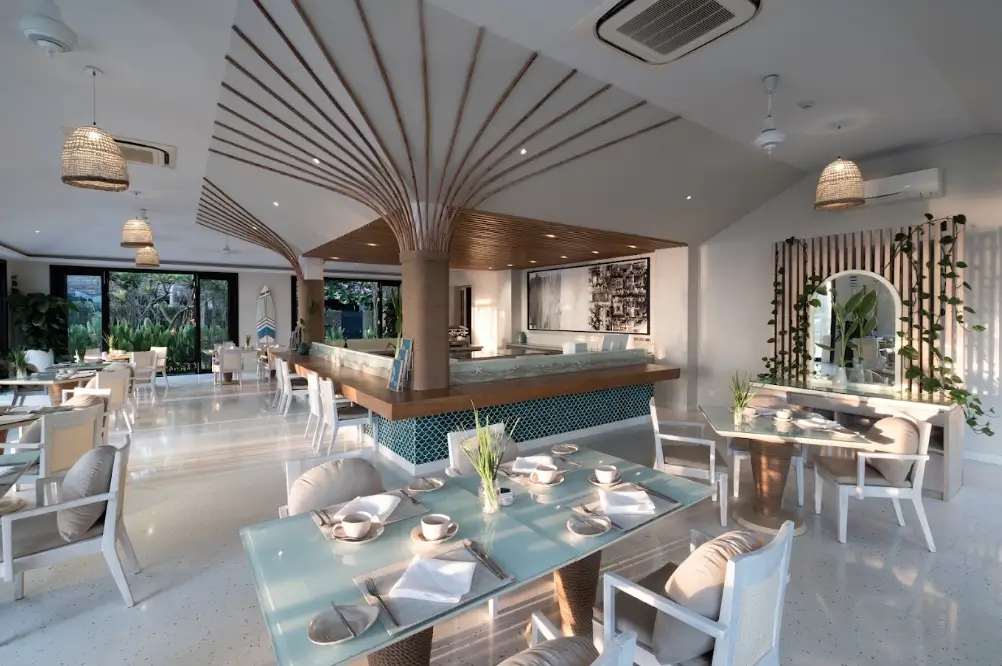 Không gian sang trọng tại nhà hàng The Ocean Bistro