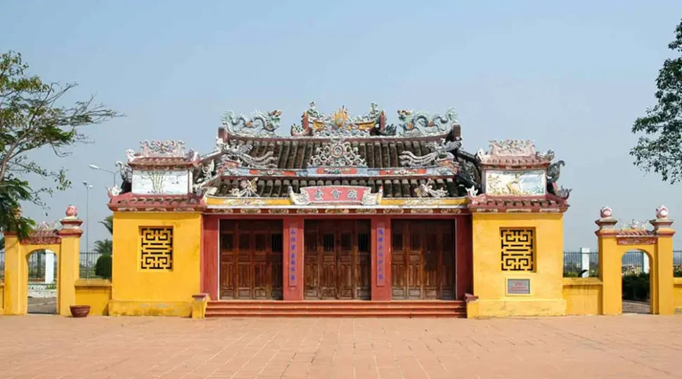 Địa chỉ đỏ di tích Đình làng Nại Nam