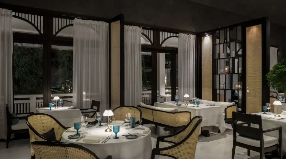 Luxurious space at The Dining Room Restaurant