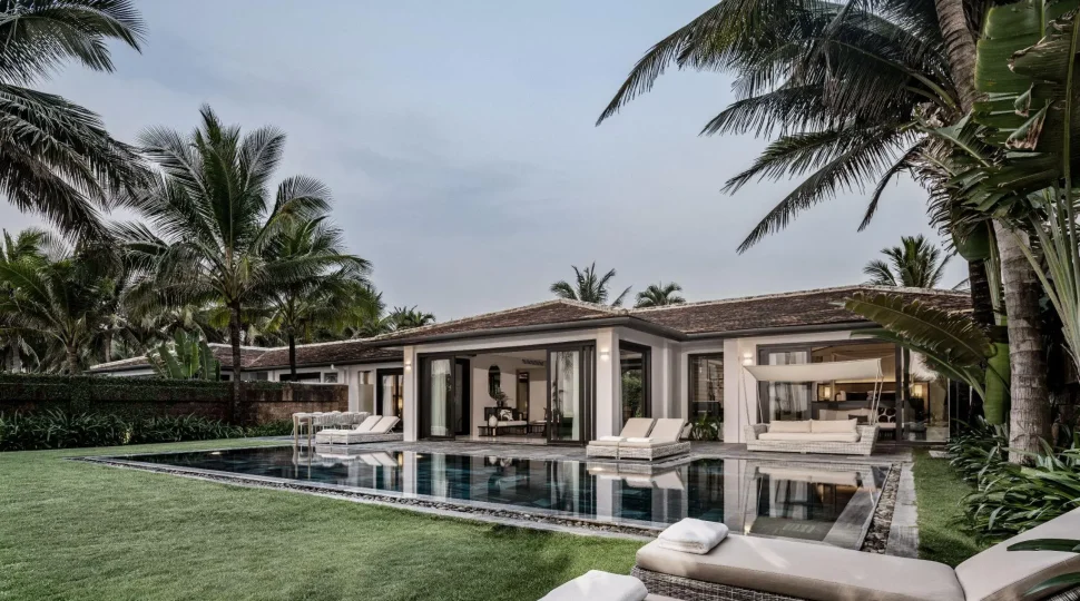 100% of the villas at TIA Wellness Resort have private pools
